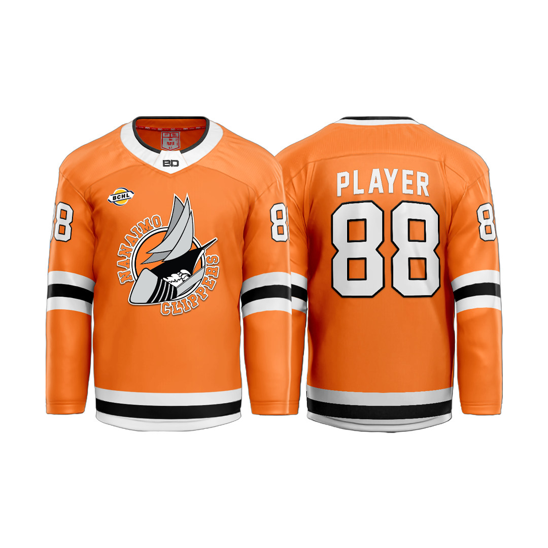 Nanaimo Clippers Custom Home Jersey - GoBardown